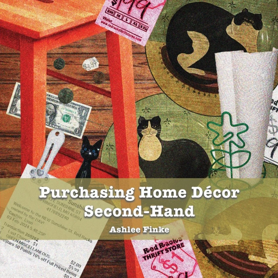 Purchasing Home Decor Second-Hand
