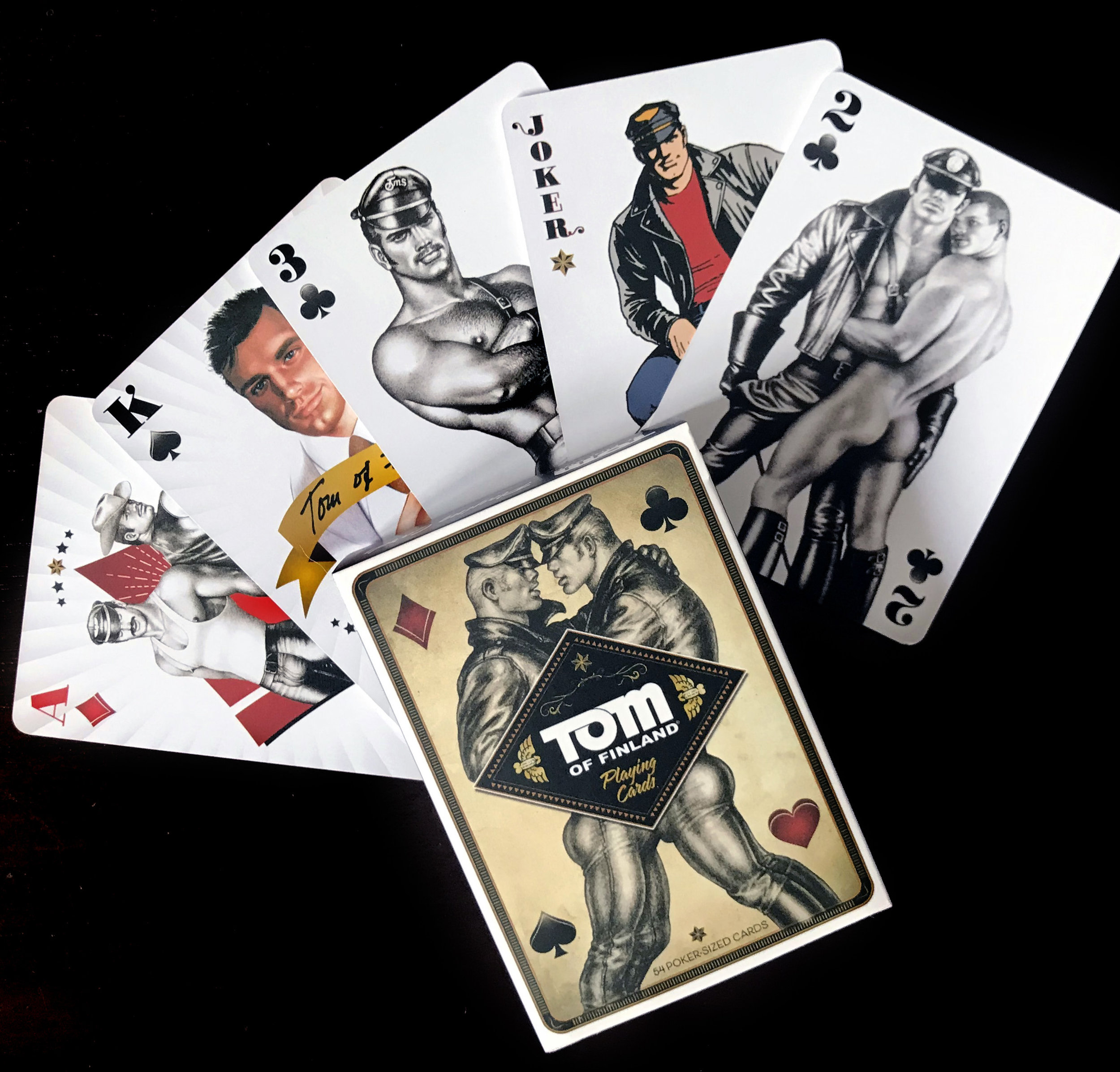 Tom of finland playing cards leather pants.JPG