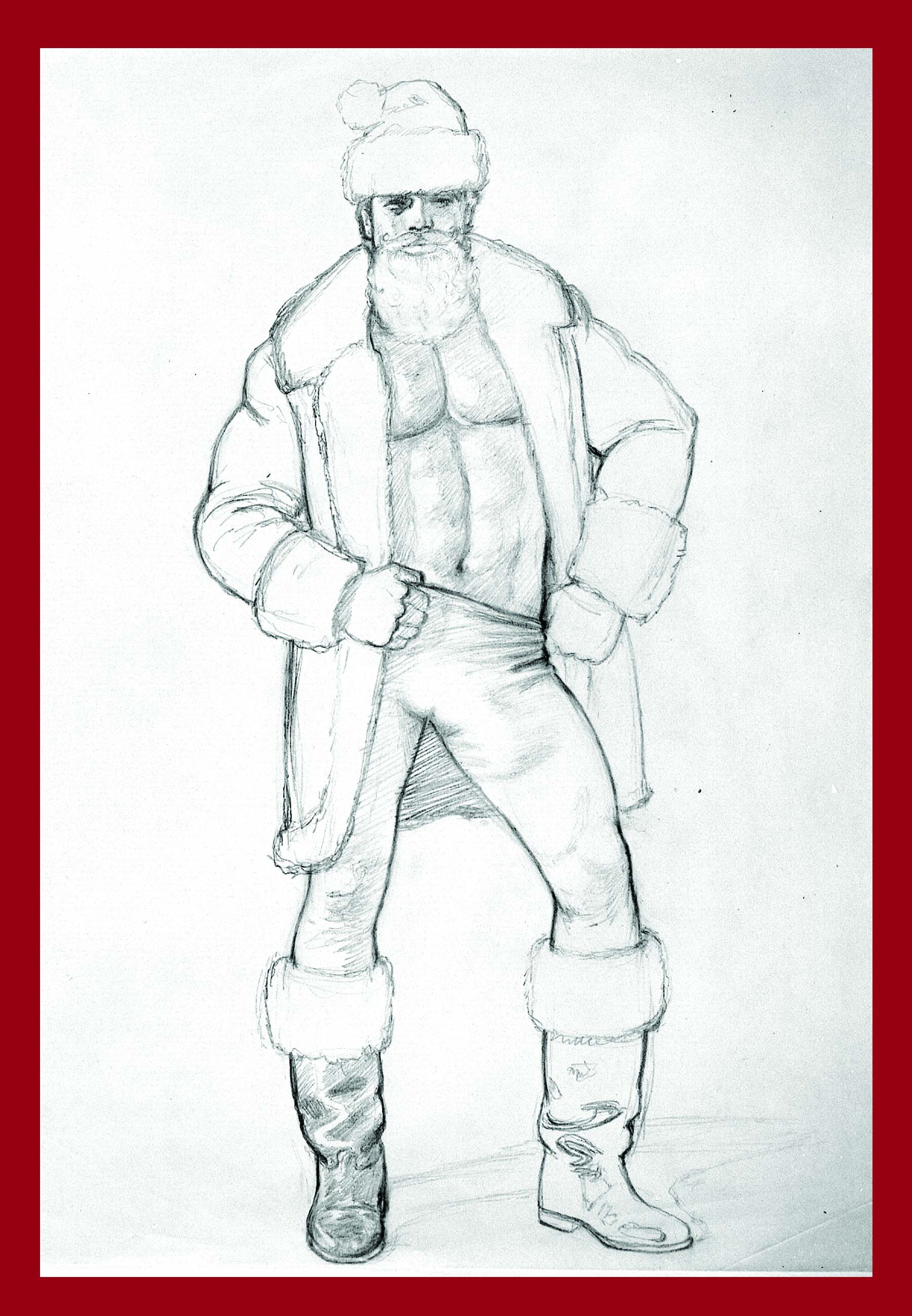 Original Tom of Finland sketch