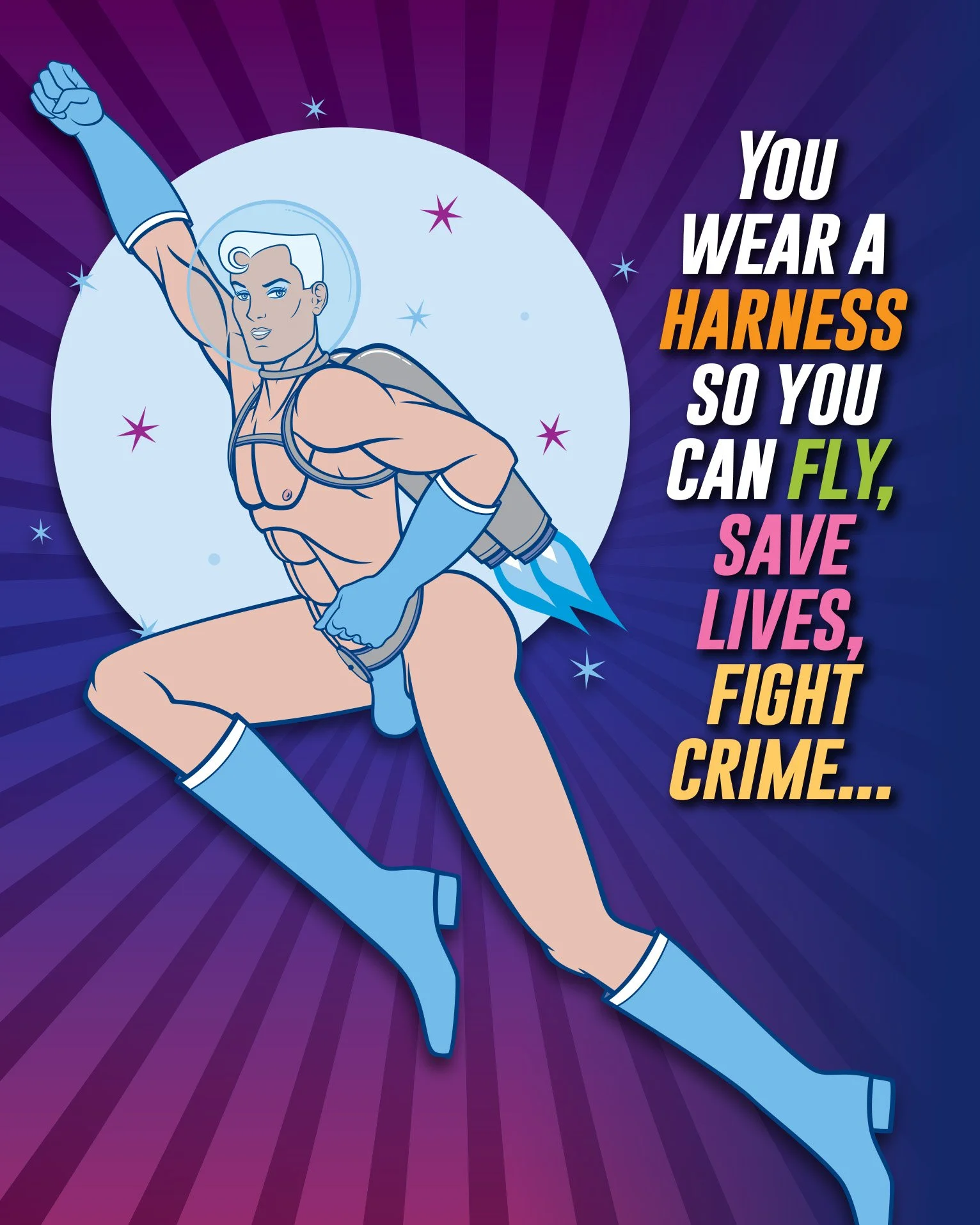 Gay “Harness” Greeting Card