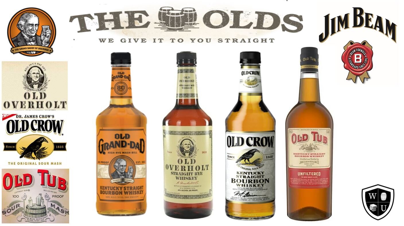 Old Crow Bourbon Whiskey by Jim Beam Distilling
