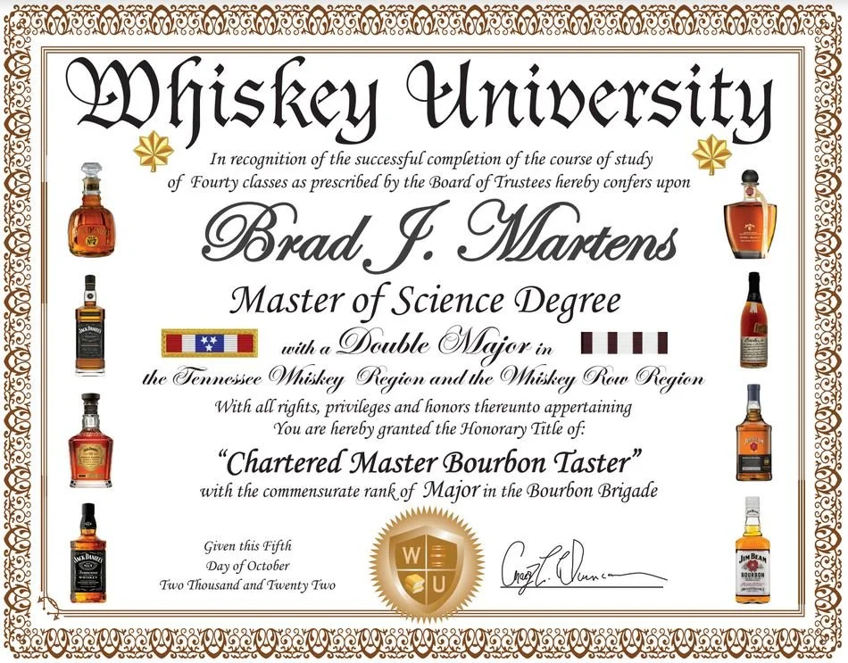 Columbia Metro Area — Whiskey University