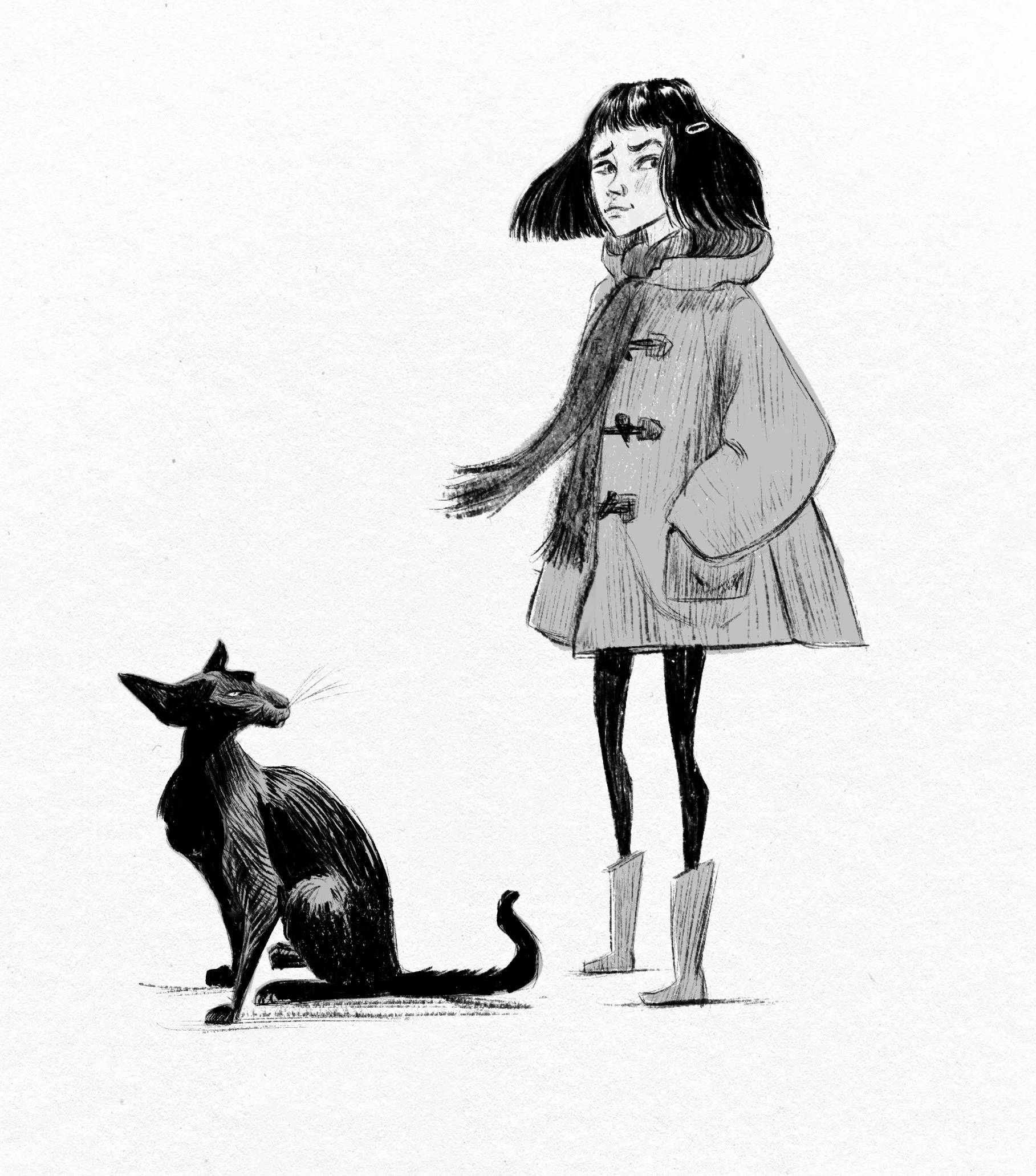 Coraline and the Cat