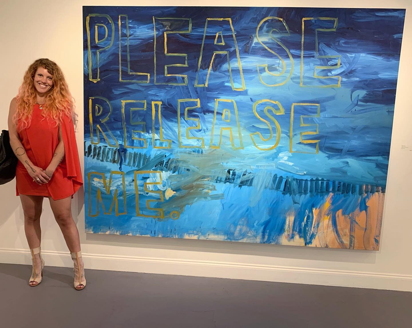 Congratulations to everyone participating in &ldquo;Summer in the city&rdquo; a group show at @sulfurstudios that opened last night.. my 6&rsquo; x 8&rsquo; painting &ldquo;A Prayer in a Swimming Pool&rdquo; is on display (and for sale) thru August 2