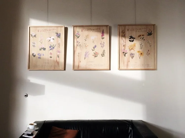 Vanessa DeCouto's recent exhibition at MadCap Coffee