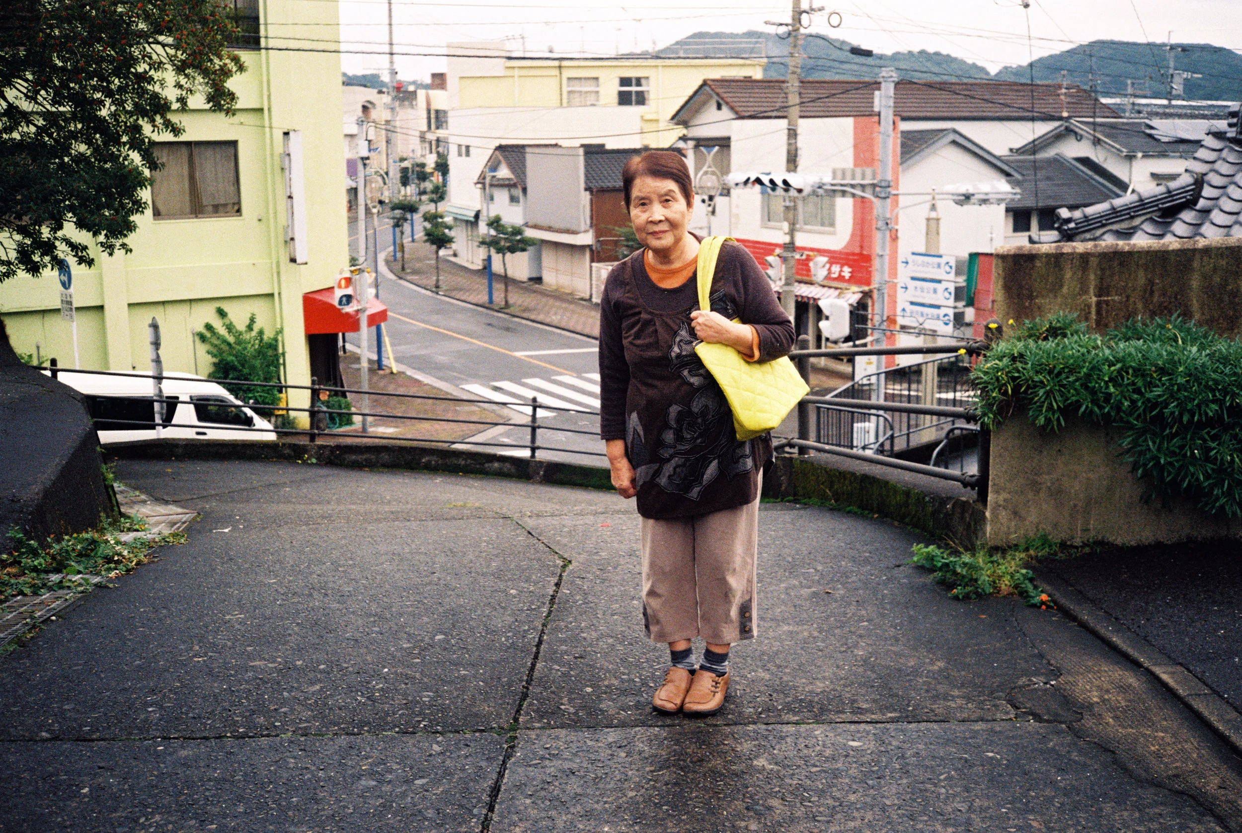 Zachary Trebellas, Ushida Portrait. 35mm Film. Ushibuka. 2017