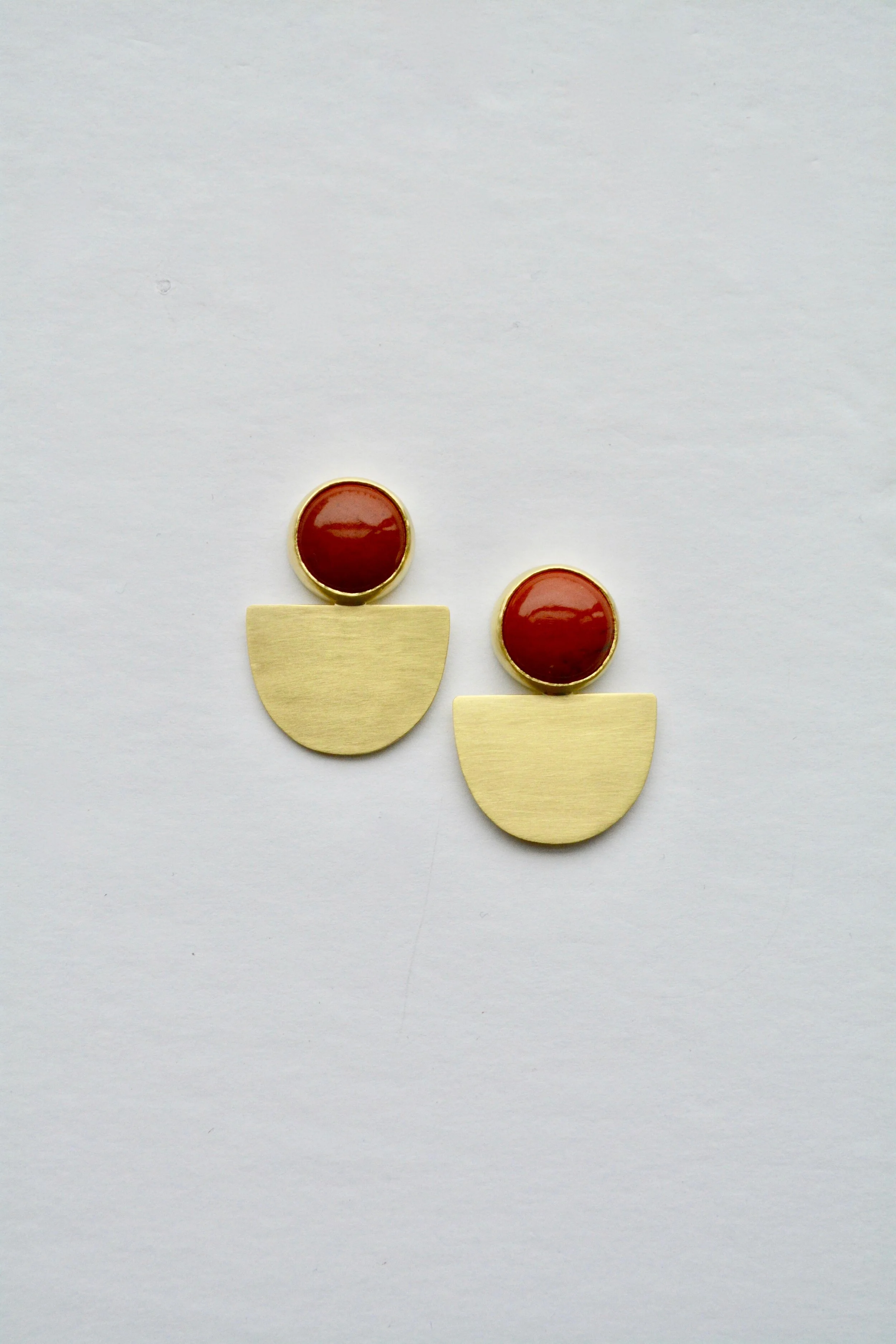 Maria Trimble Mini Red Jasper Sunset Studs 1.jpg