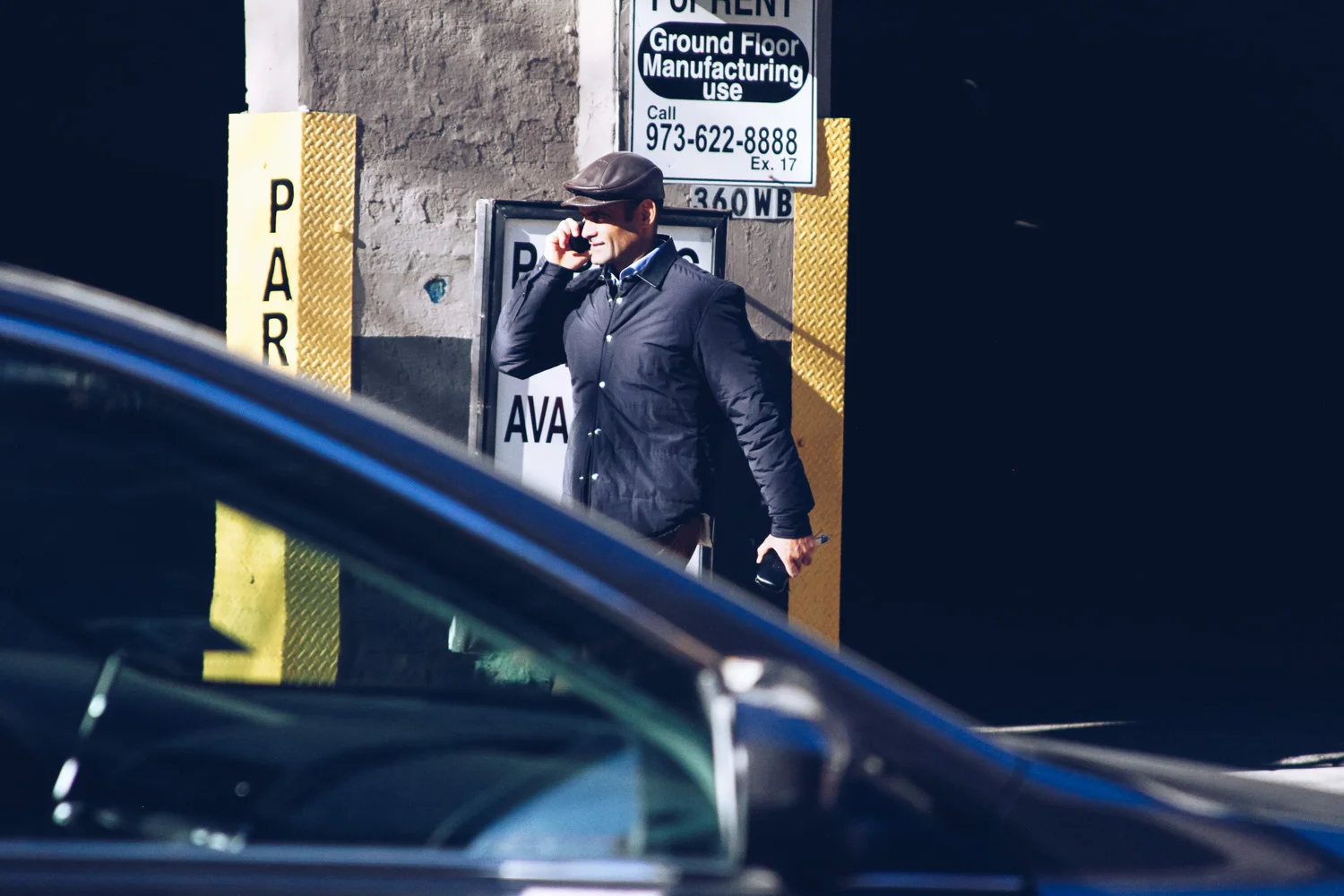  There was a spring in his step - he finally felt like things were going his way. 