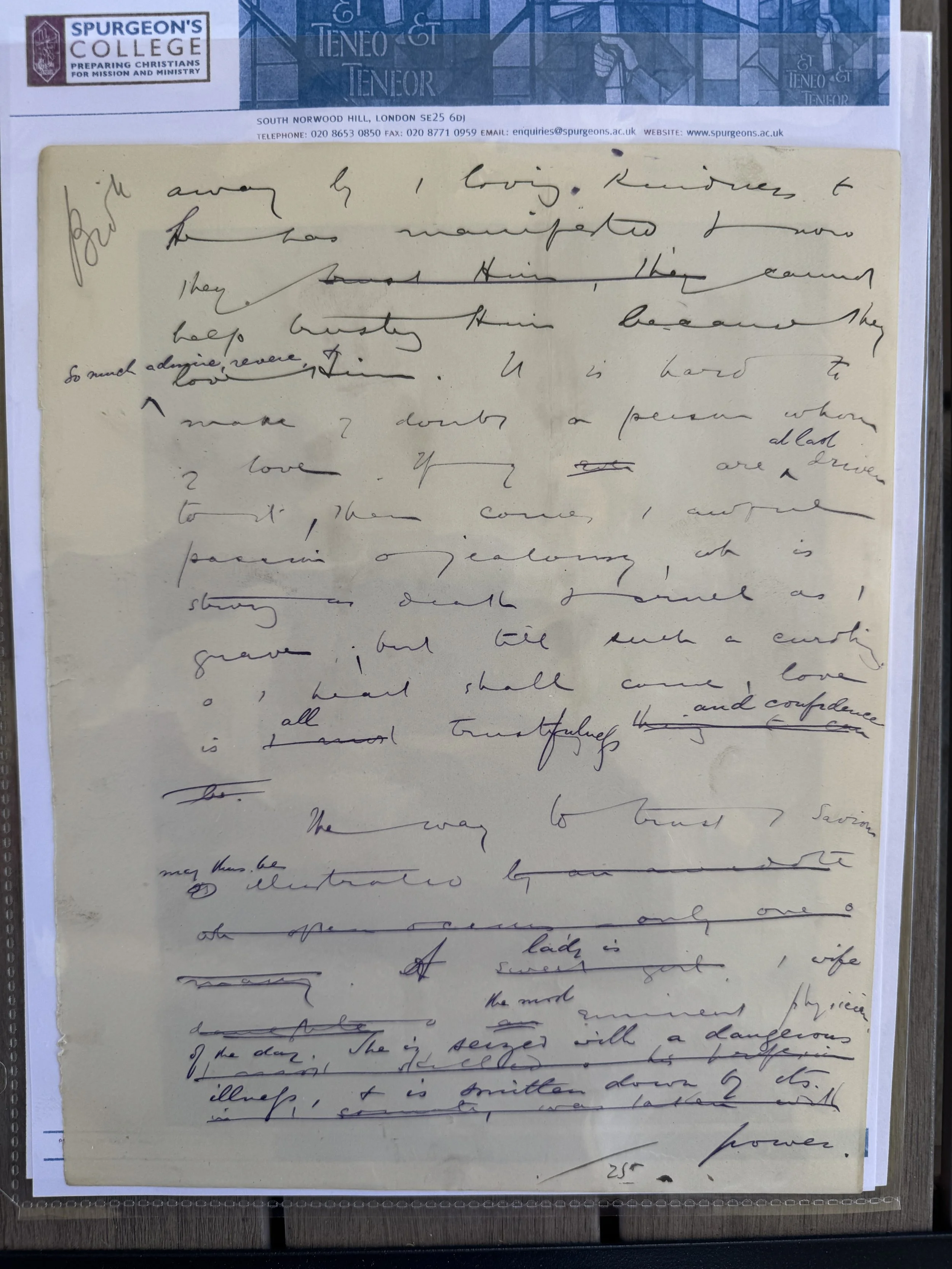 HEAVENLY AMENDED SPURGEON MANUSCRIPT - Ephesians 2:8 "Faith- What is it? How can it be Obtained"