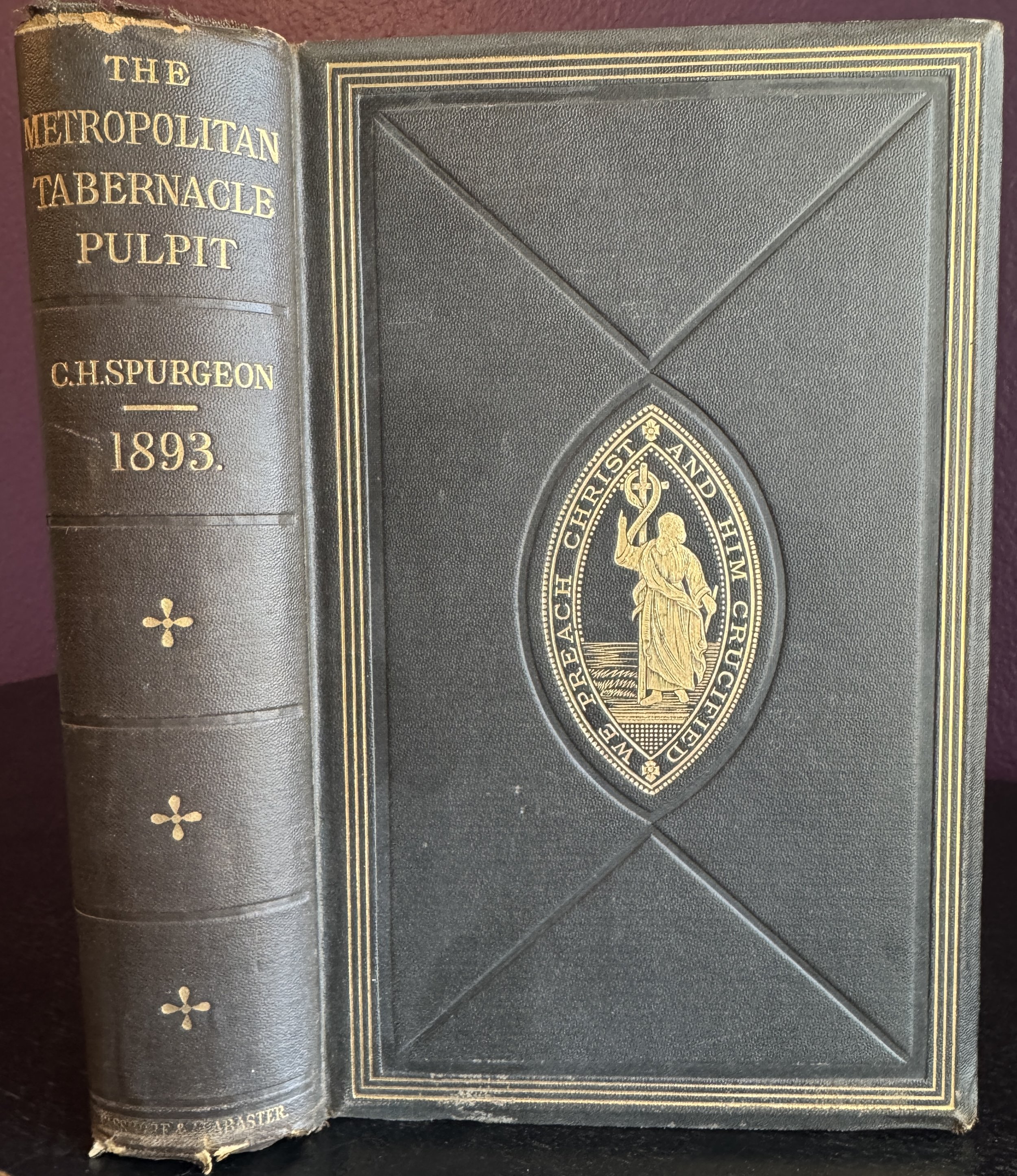 Spurgeon - Metropolitan Tabernacle Pulpit - 1893  Volume 39