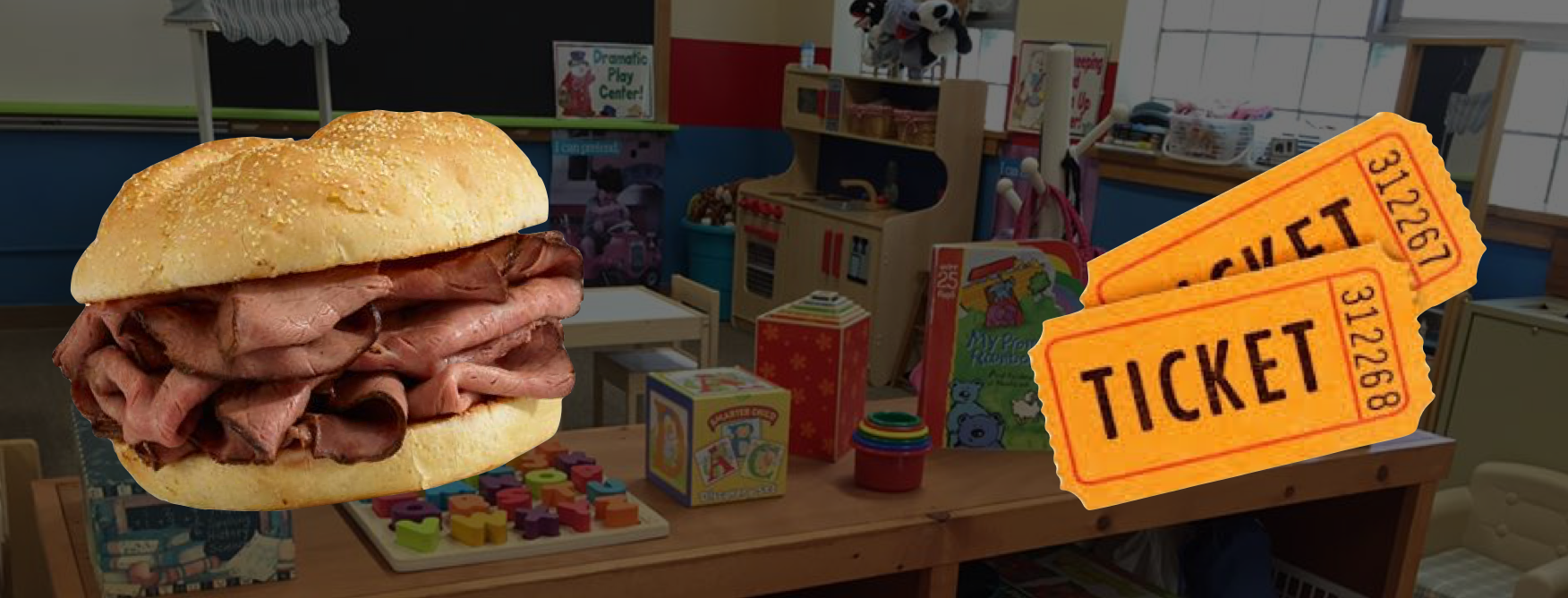 Roast Beef Sandwich Dinner and Raffle Fundraiser