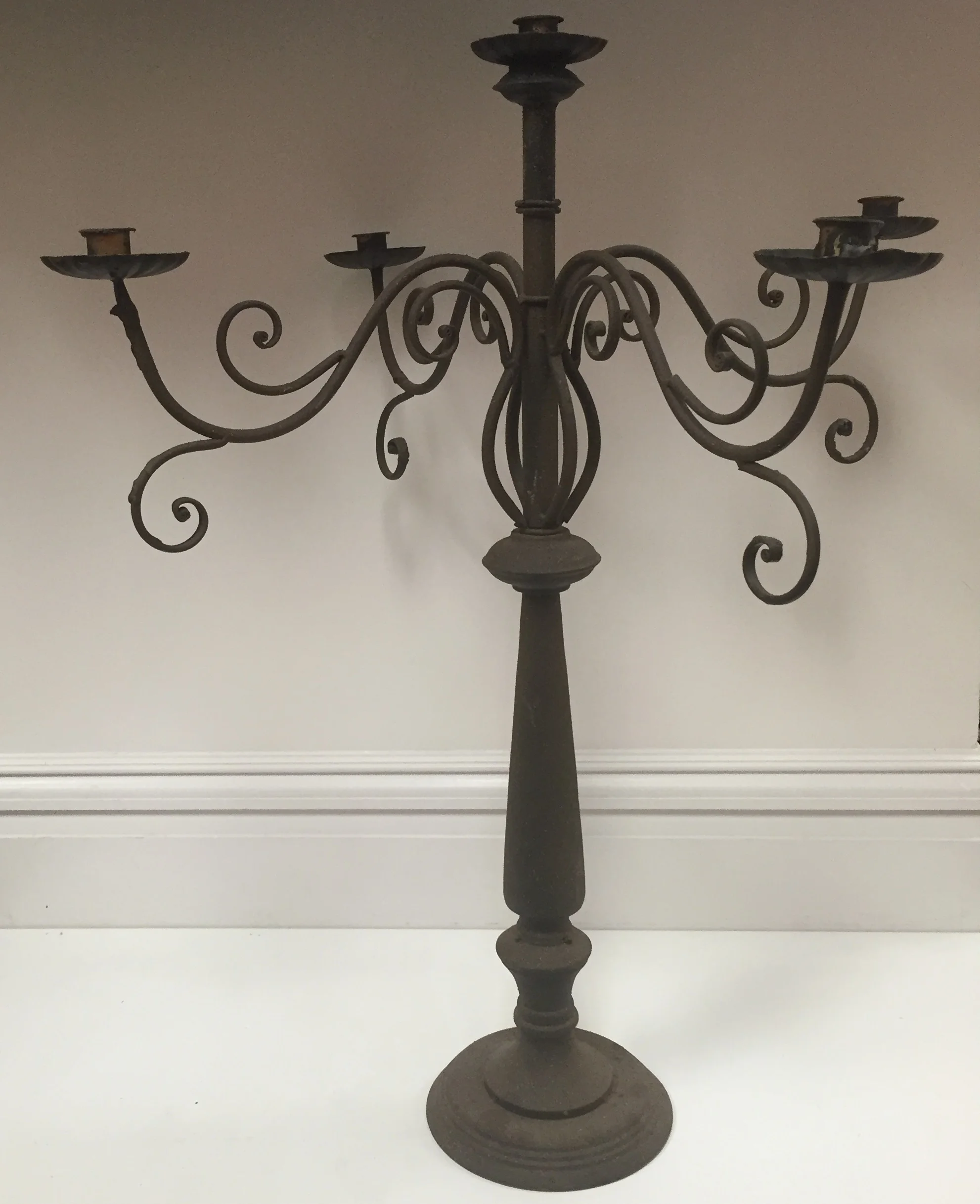 Brown Iron Garden 24in Candleabra.jpg