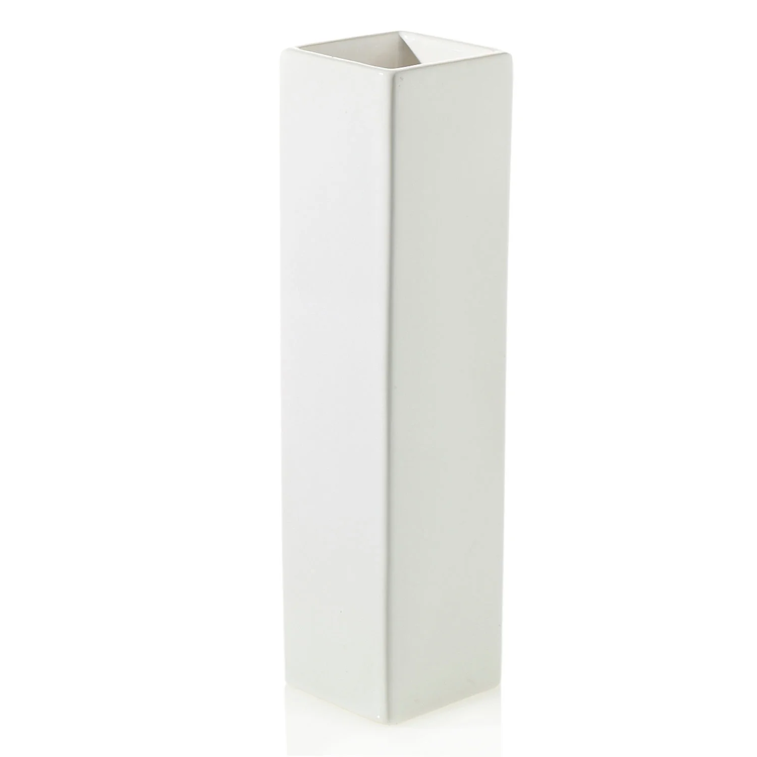2%22x10%22 white ceramic square vase.jpg