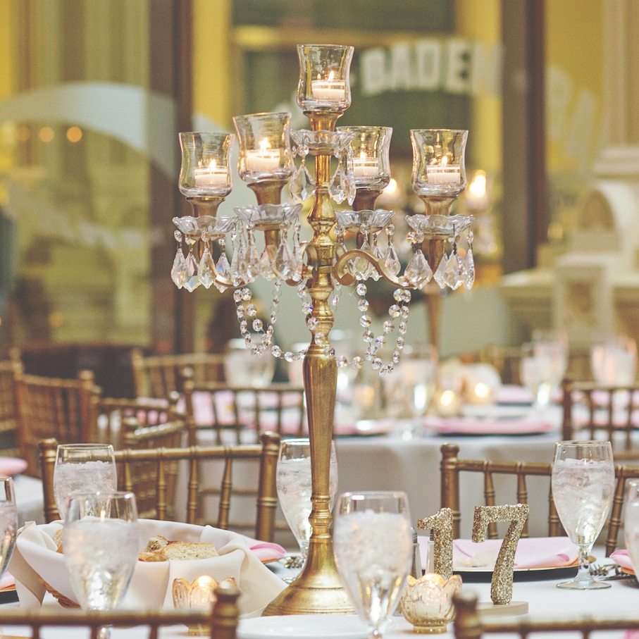 24%22 gold candelabra with swag bobeches.jpg