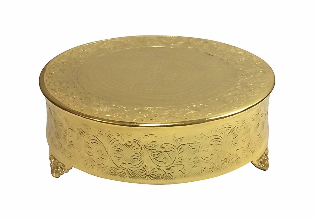 22" Gold Cake Drum