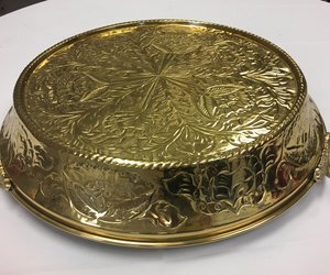 20" Gold Cake Stand