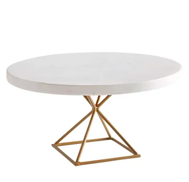 Marble &amp; Gold Modern Dessert Stand