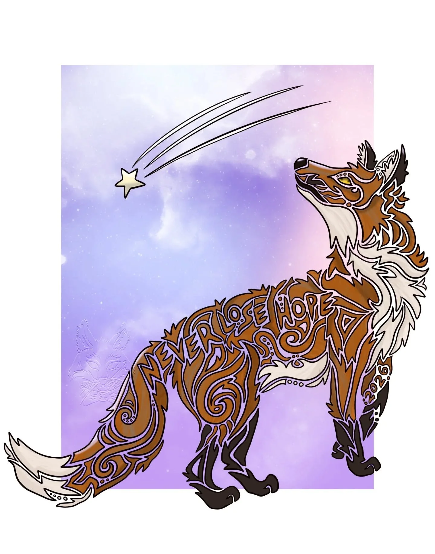 First Geoabstract piece of 2026, this is a year of transition for us and for myself personally. With already so many emotions happening this year I want to spin some personal designs into positive messages. It's important to be aware but even more im