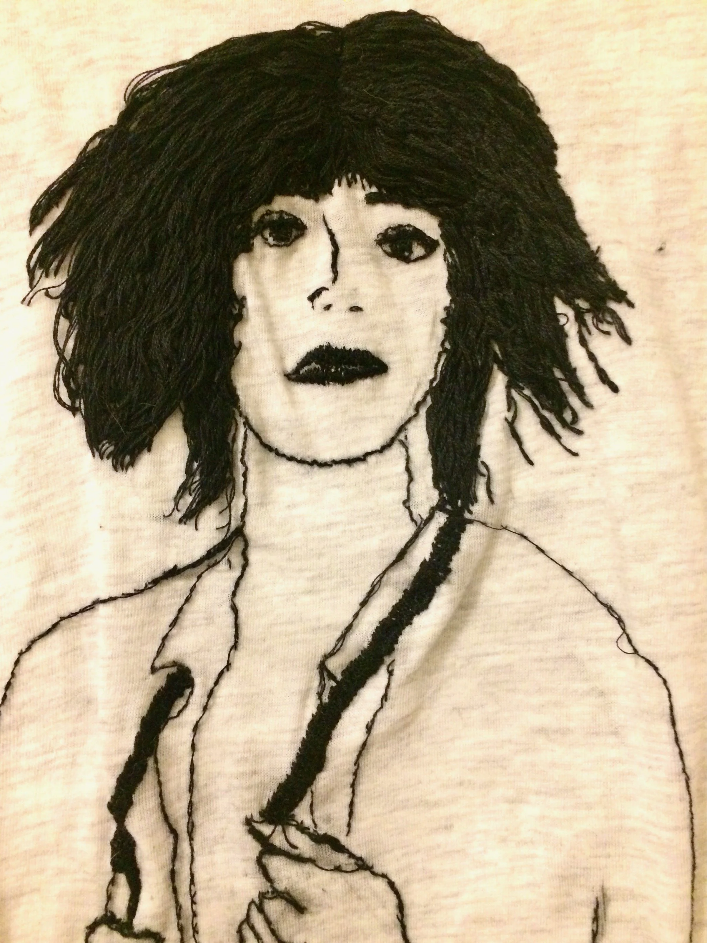 Patti Smith Shirt [DETAIL]
