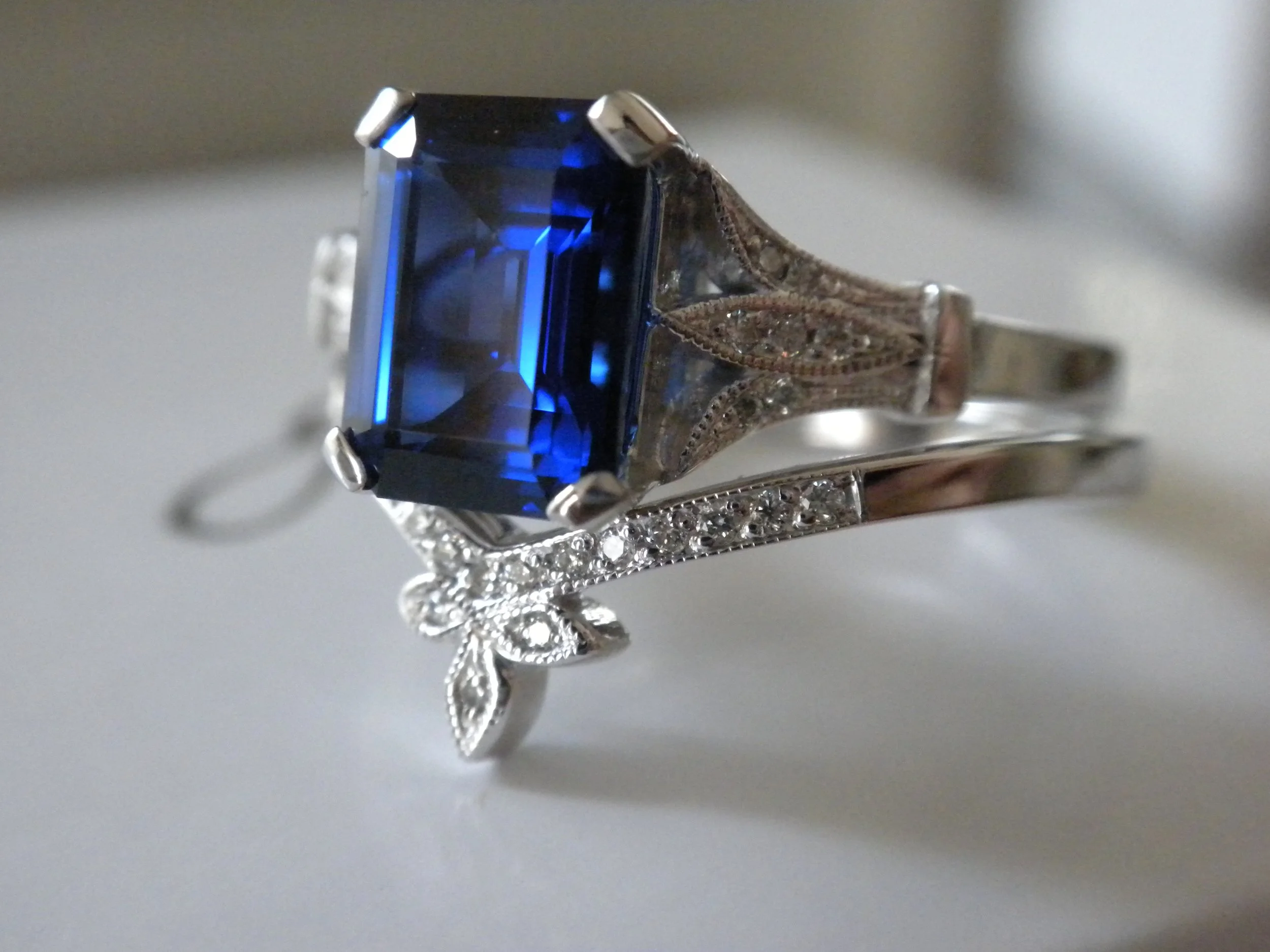 Sapphire crown