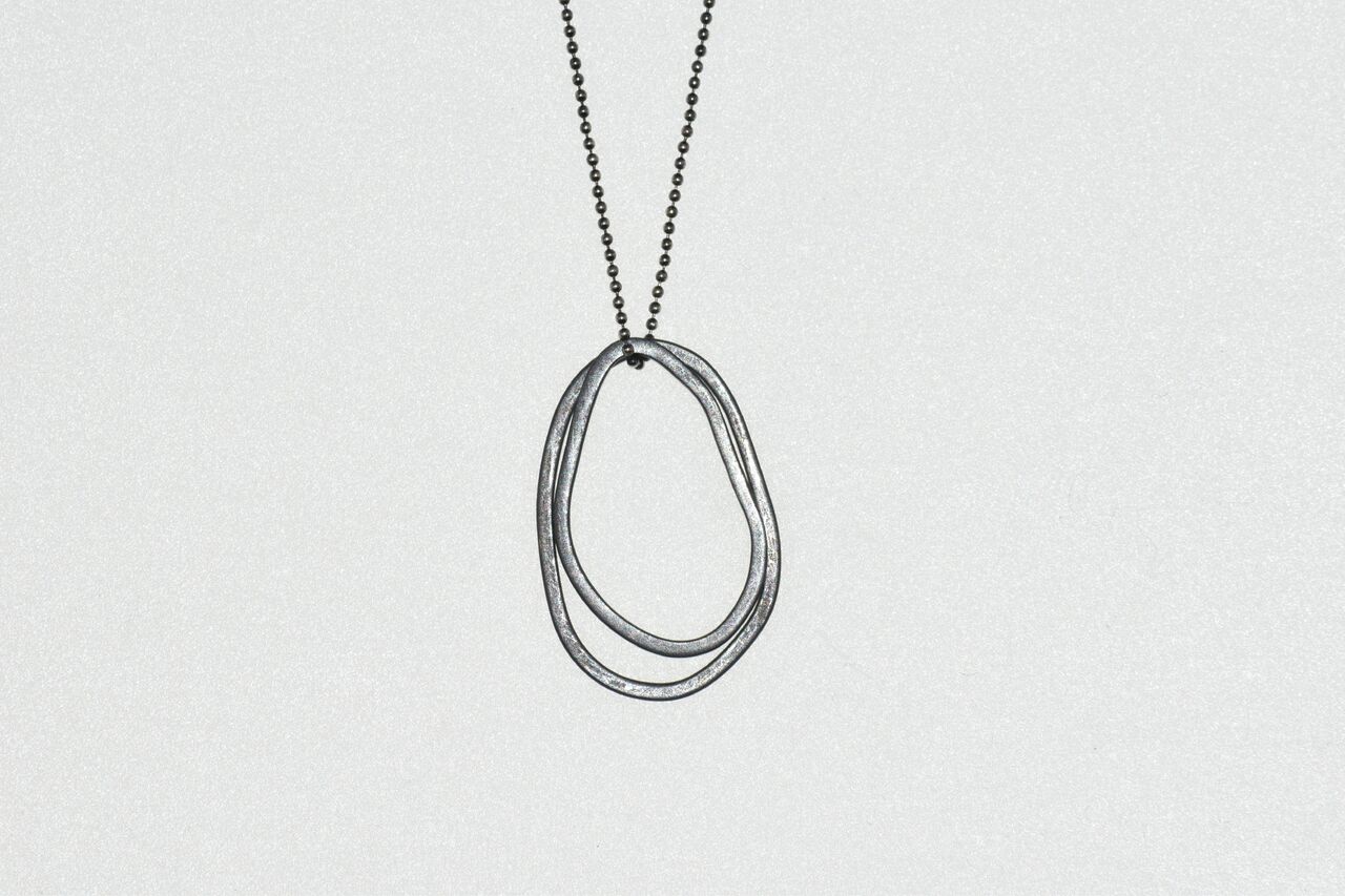 AMØBEN halskæde, dobbelt