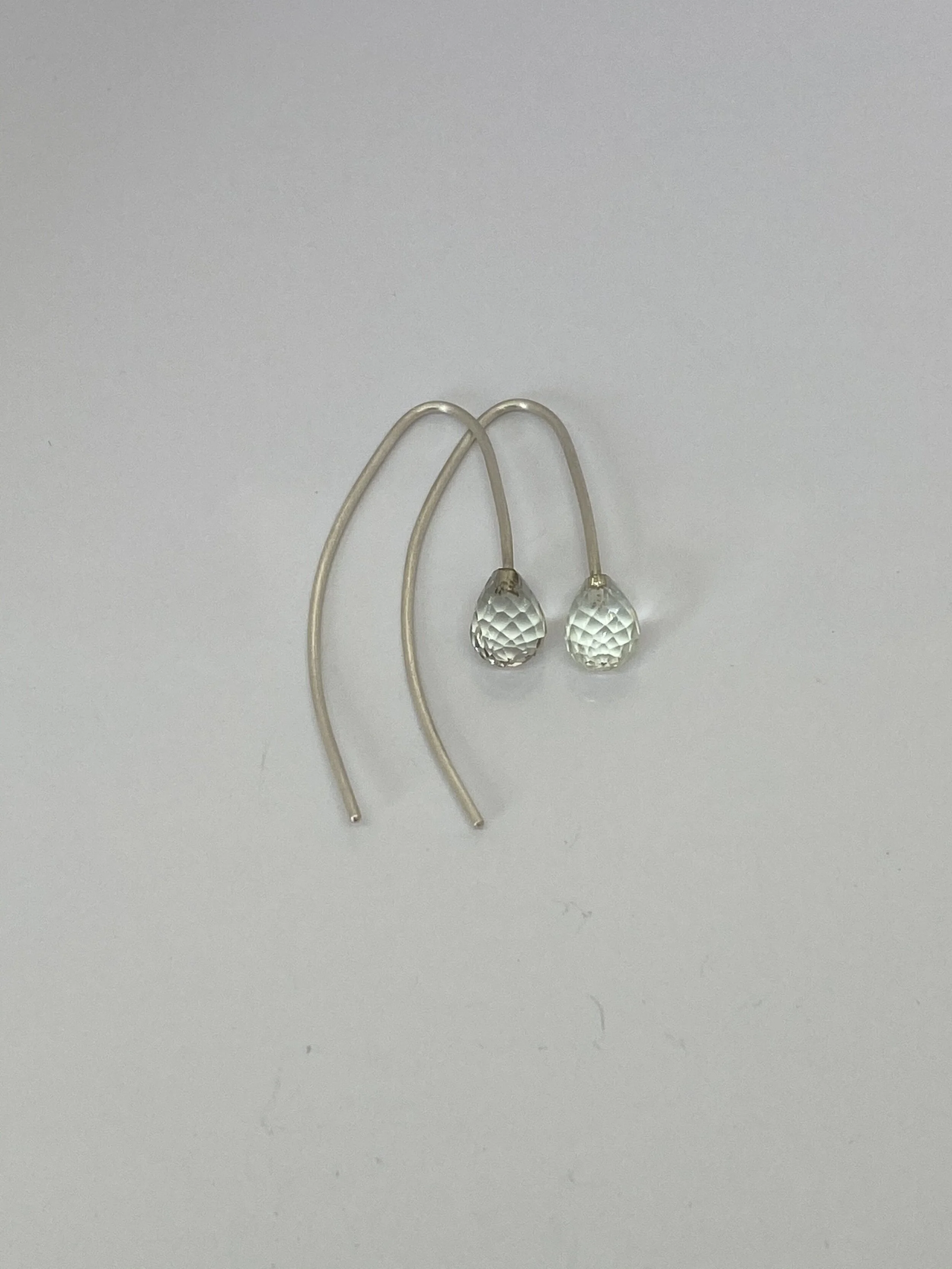 BUEN ørering - mellem - variant 1 - facetteret dråbe