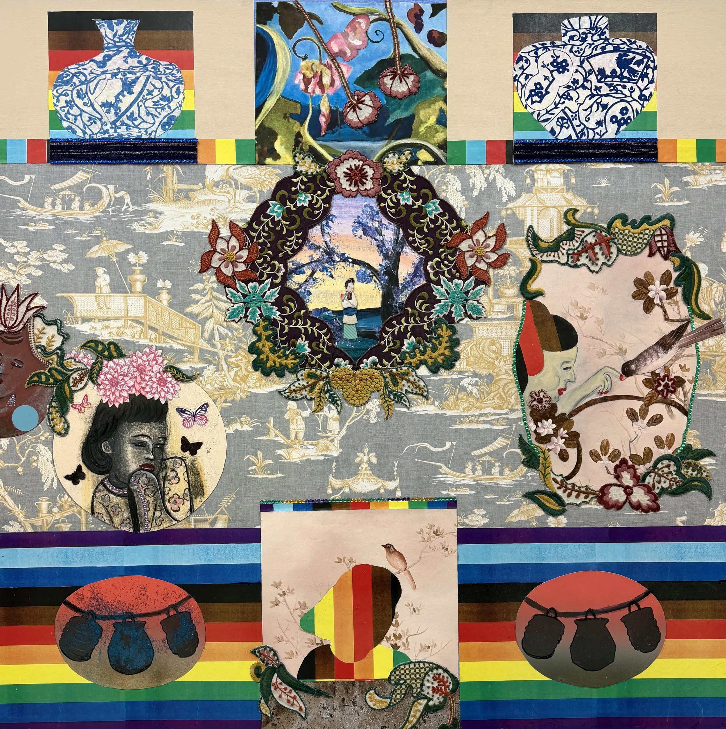 Five Little Maidens Not in a Row