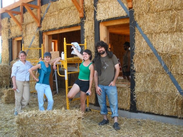 Strawbale home