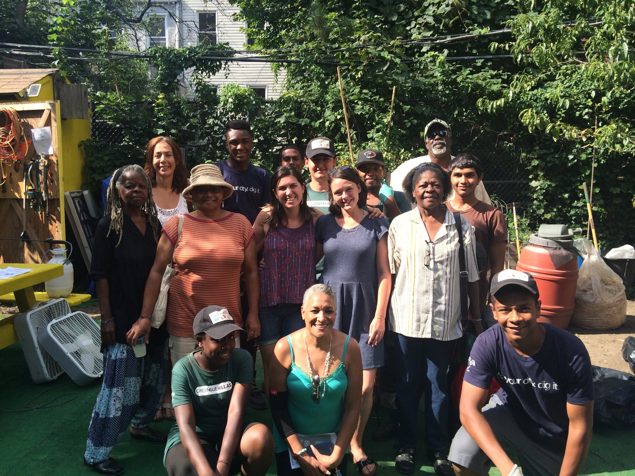 Composting presentation, Brooklyn NY