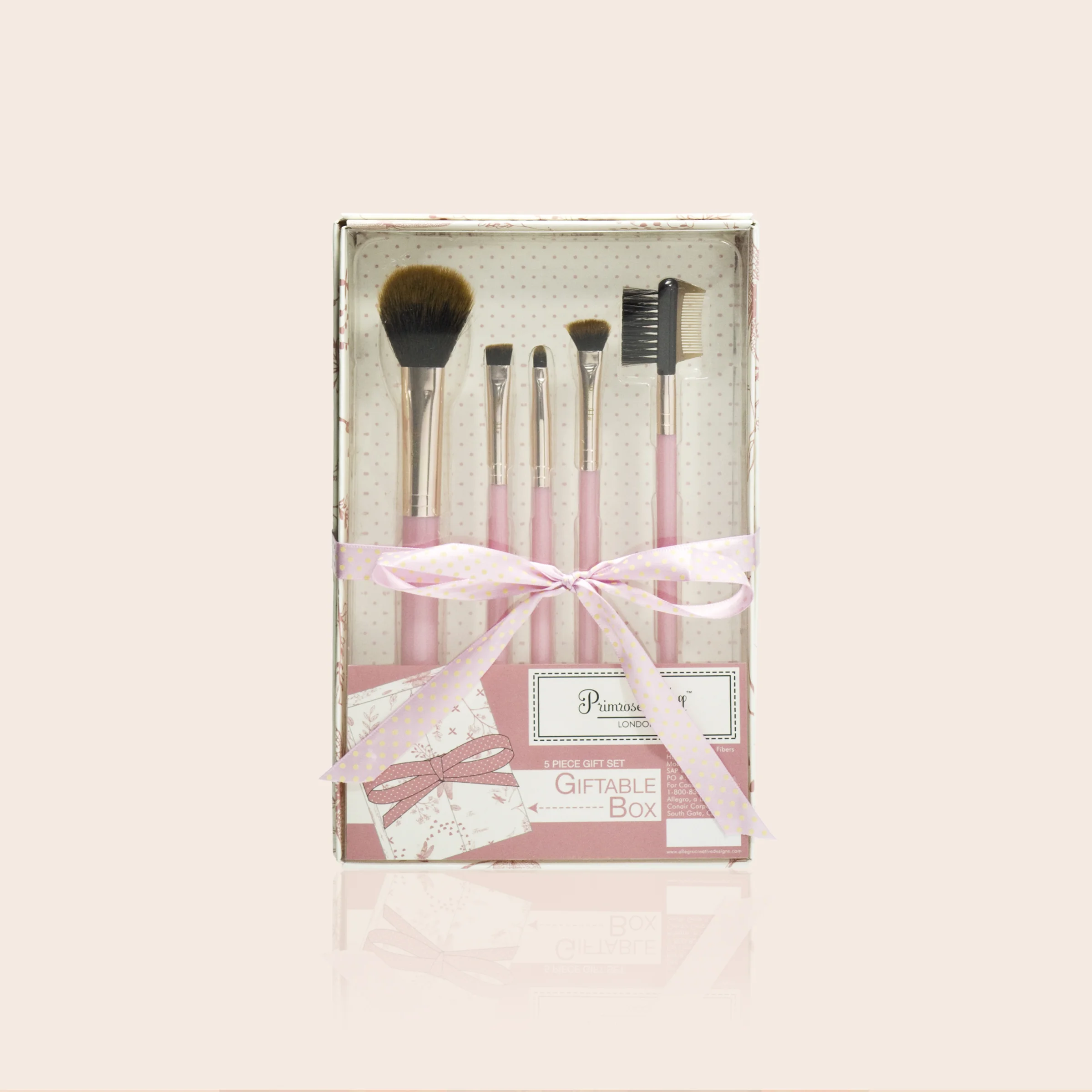 PRIMROSE HILL BRUSH SET PACKAGING