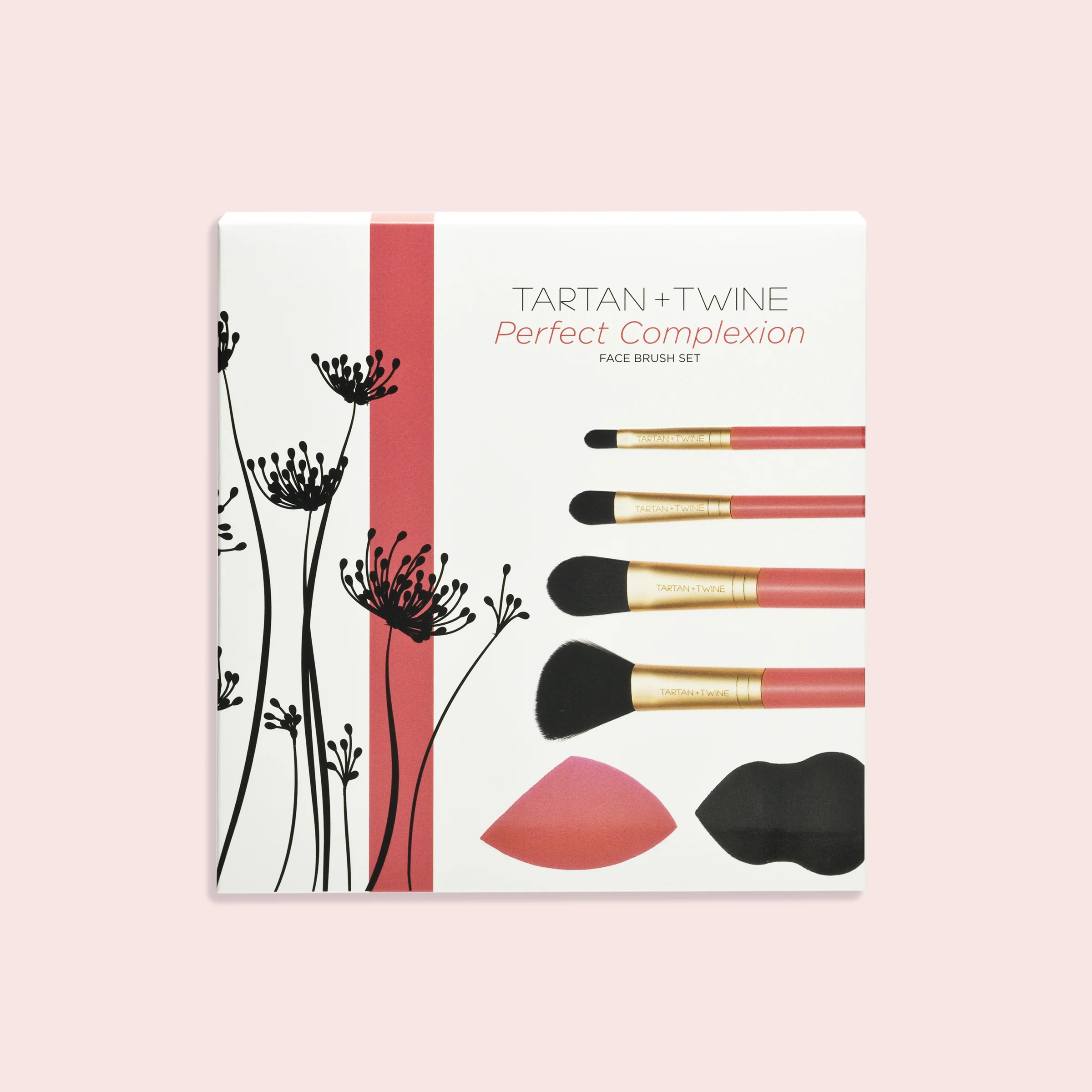 TARTAN &amp; TWINE BRUSH SET PACKAGING