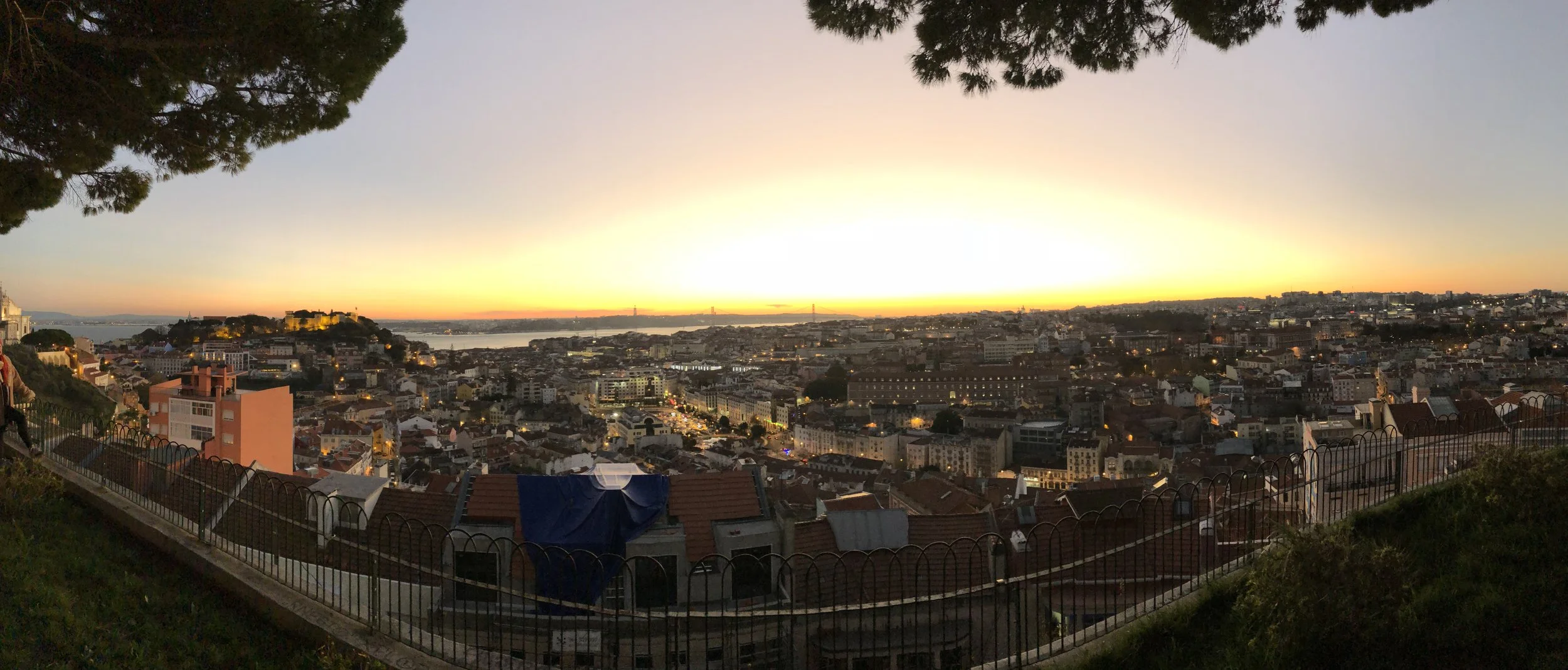 Incredible view from the highest point in the city. Our tuk tuk driver took us here to watch the sunset.&nbsp;