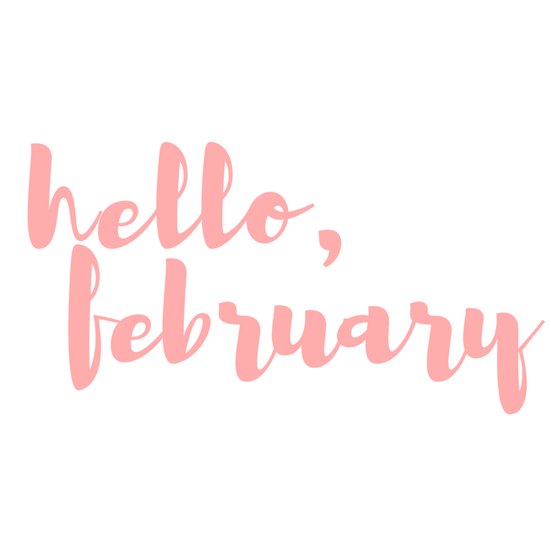 Good Bye, January. Hello, February.