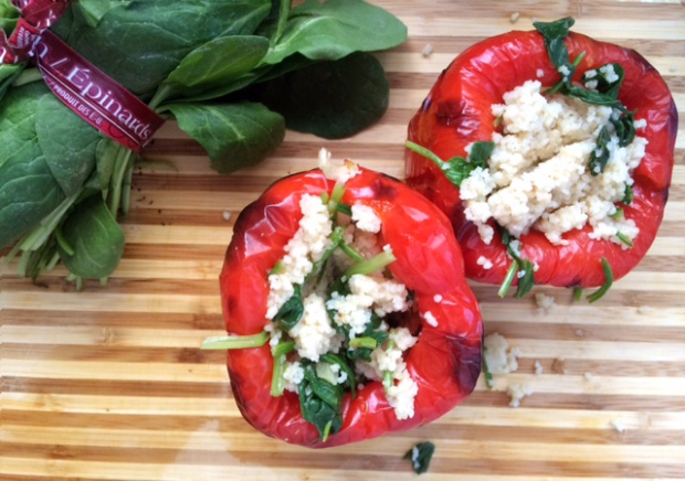 Stuffed Roasted Red Peppers