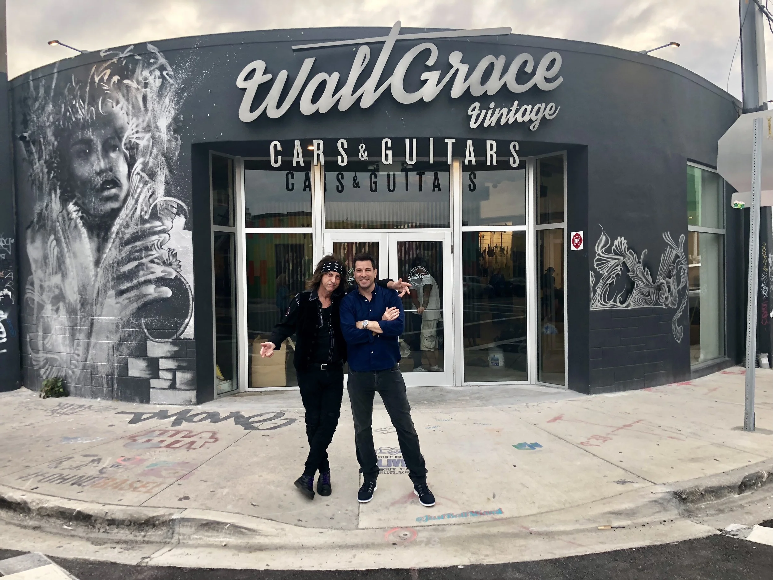 THE ORIGINAL ARTWORK OF WEISSGUY & LACY IS NOW ON DISPLAY IN THE WYNWOOD SECTION OF MIAMI AT WALT GRACE VINTAGE, LOCATED AT 300 NW 26TH STREET.