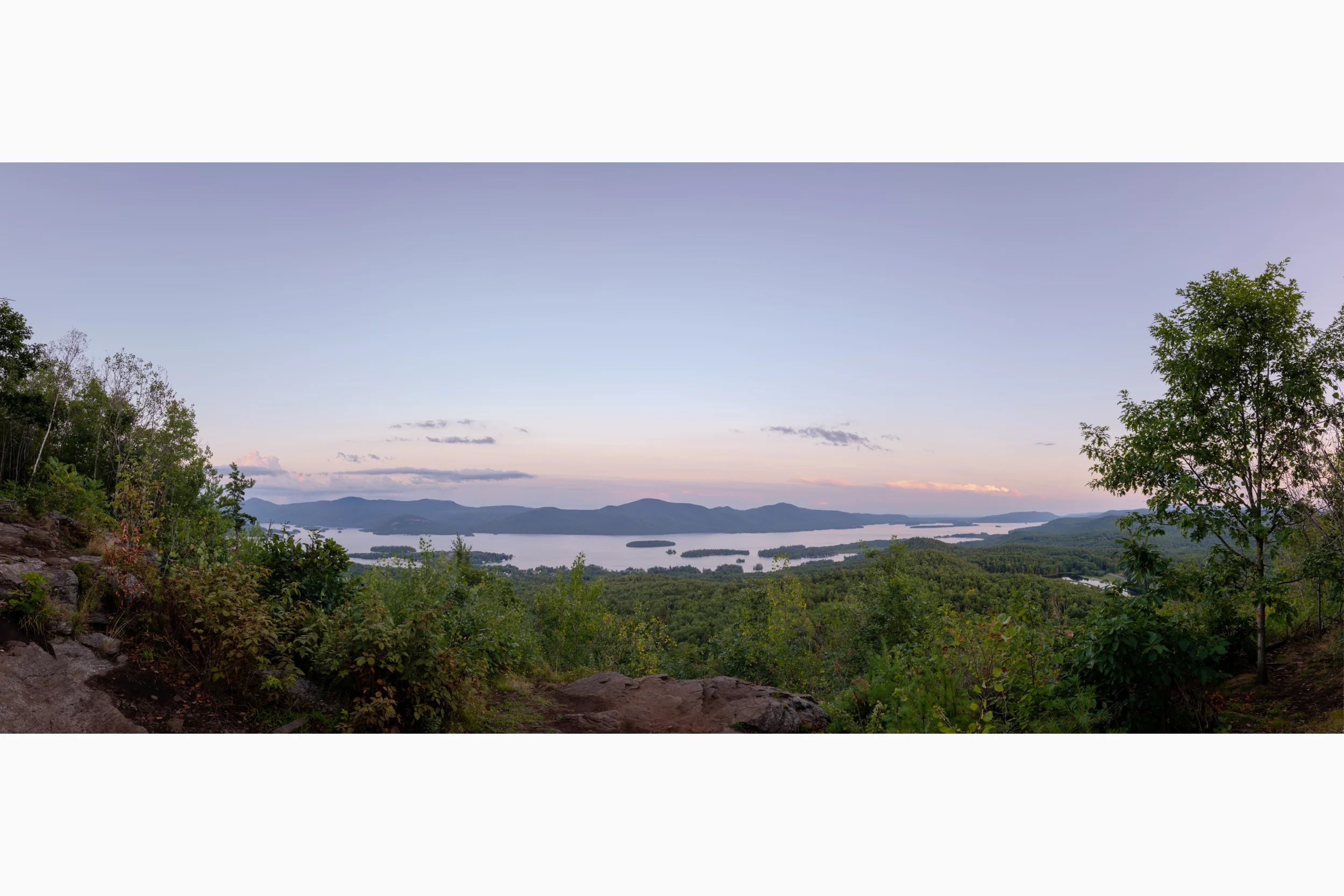 Summer Evening over Lake George
