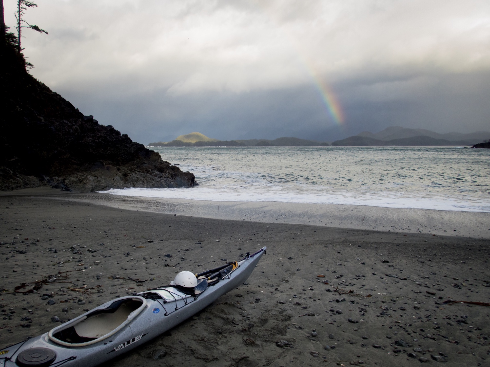 Rainbow over Bligh Island