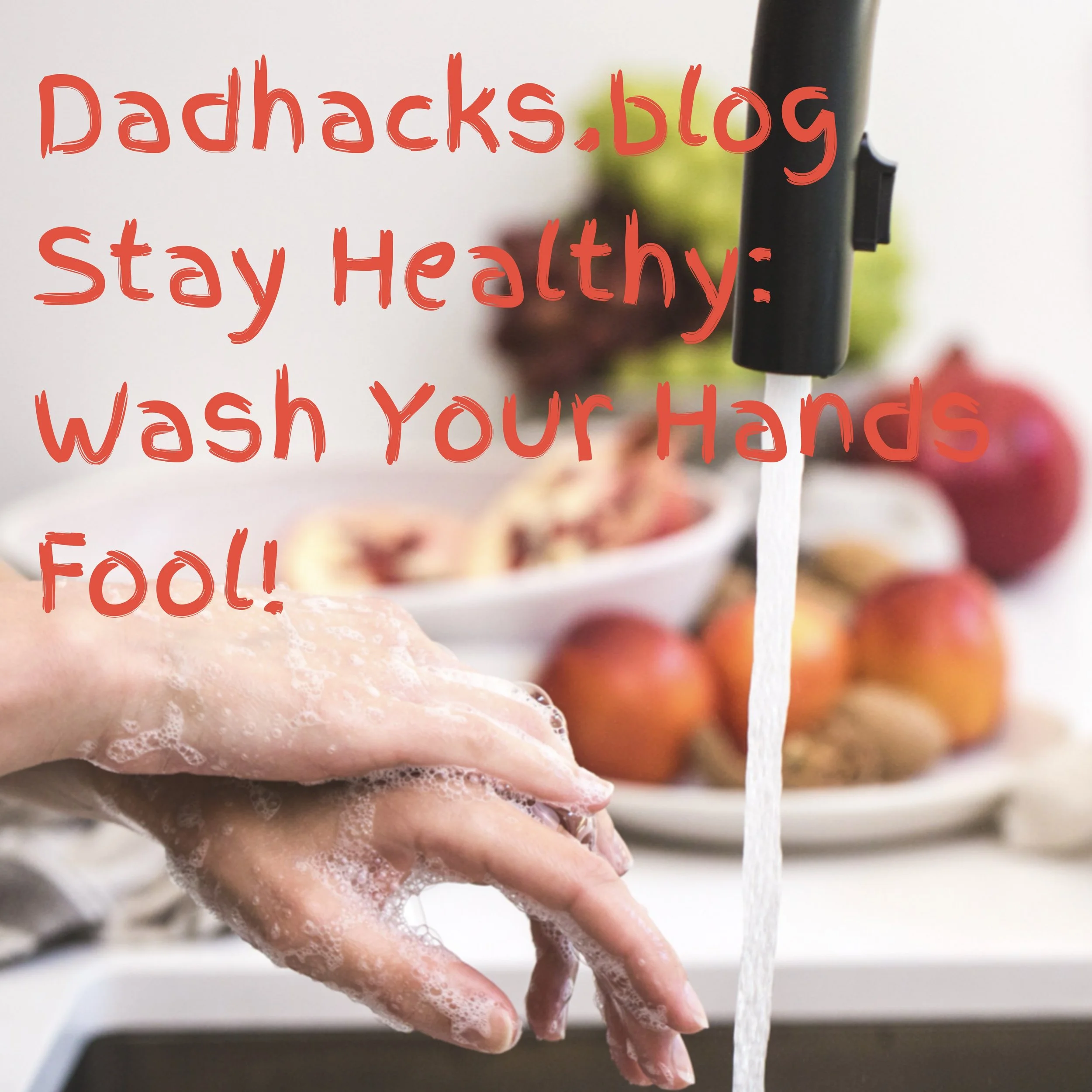 Stay Healthy: Wash Your Hands Fool!