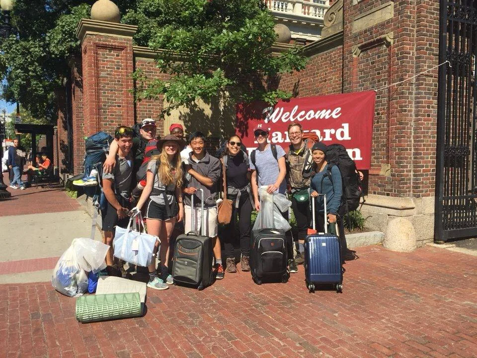 Nick (third from the right) arriving at Harvard.
96
Normal
0
false
false
false
EN-US
ZH-CN
X-NONE
/* Style Definitions */
table.MsoNormalTable
{mso-style-name:"Table Normal";
mso-tstyle-rowband-size:0;
mso-tstyle-colband-size:0;
mso-style-noshow:yes;
mso-style-priority:99;
mso-style-parent:"";
mso-padding-alt:0in 5.4pt 0in 5.4pt;
mso-para-margin:0in;
mso-para-margin-bottom:.0001pt;
mso-pagination:widow-orphan;
font-size:12.0pt;
font-family:Calibri;
mso-ascii-font-family:Calibri;
mso-ascii-theme-font:minor-latin;
mso-hansi-font-family:Calibri;
mso-hansi-theme-font:minor-latin;}
What was it like to go from a pretty relaxed educational environment, where you didn’t really need to study, to Harvard? Did you struggle with that transition at all? It was a huge difference. I remember taking an economics class my freshman year. I went to all the review sessions, but I didn’t really know how to study outside of that and so I didn’t, which I think definitely hurt my grade in that class. I also had some reading intensive courses which were difficult because I’d never had to read that much before. I enrolled in a reading class to get help and develop a more efficient reading strategy. I also found it hard to adjust to having to do homework every single day, for 3+ hours. The good thing is there’s a lot of support offered, but it’s really easy to just give up. Pushing through is definitely the most important thing. When he was growing up, Nick’s parents jumped between jobs a lot, which led to a lot of instability. They always stressed the importance of college. However, now that Nick is in college, they sometimes don’t understand why he’s is majoring in sociology or the kinds of jobs he could have with that degree. What would you say to students who want to major in something that their parents don't think is going to get them a good job? I think when talking to your parents, it’s important for people to keep in mind that at a lot of schools your major doesn’t matter that much, a lot of it has to do with what you’re involved with on campus and how much work you’re willing to put in. For example, if I wanted to go into consulting, I wouldn’t necessarily have to focus on economics or applied math because we have so many consulting groups on campus that I could just get involved in one of those. Or if I wanted to go to law school, I wouldn't have to major in Political Science because the LSAT (*law school entrance exam*) doesn’t cover political theory. So really, it comes down to factors other than your major, like internships and networking. Actually, I think networking might be the most important thing.