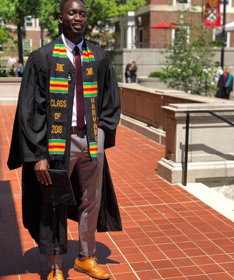 Nuha at his graduation from Harvard College, May 2018