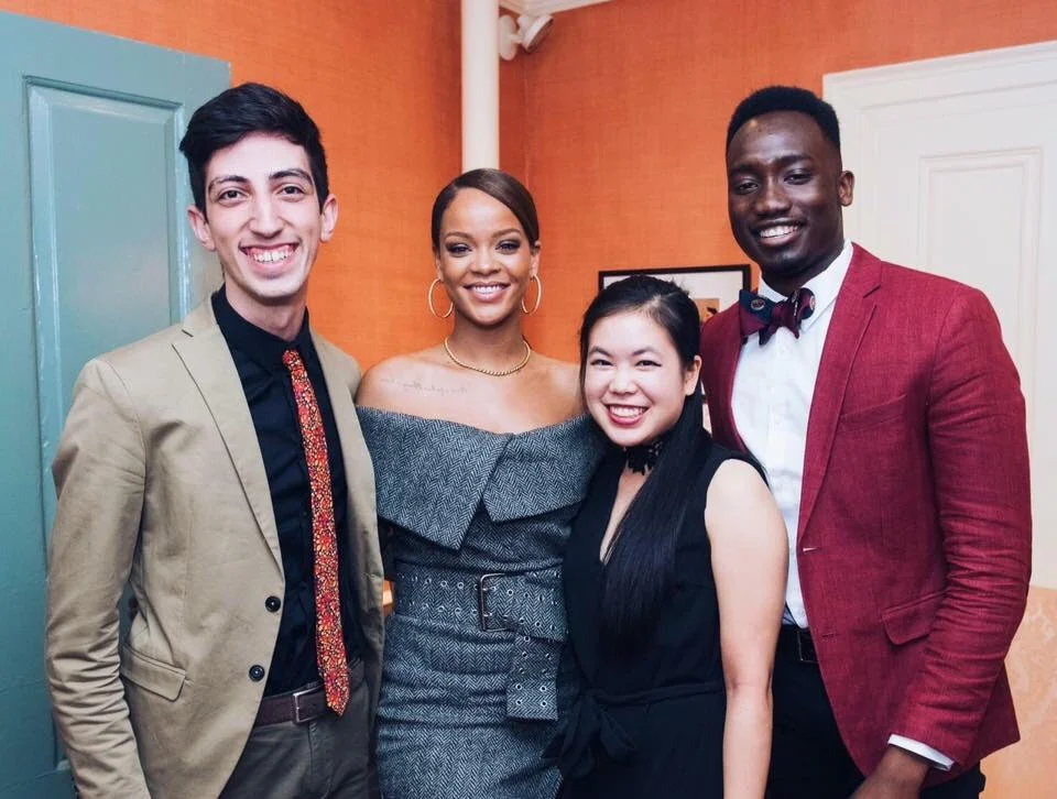 Meeting Rihanna 😍