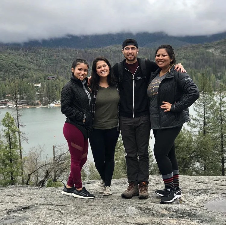 Cassandra with her TRIO coworkers.