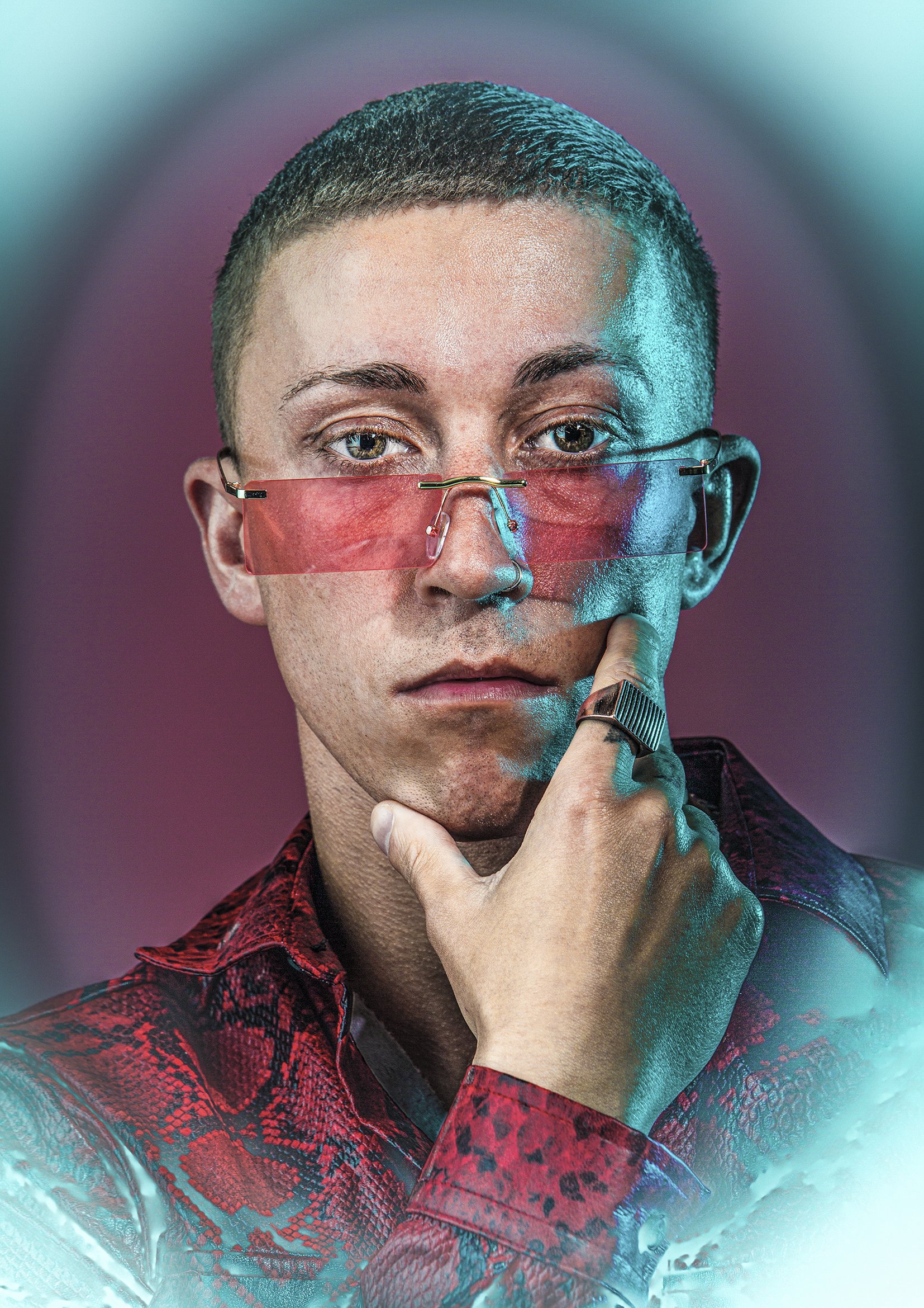 MUA: Molly Ogden • Model: Ryan Fenton