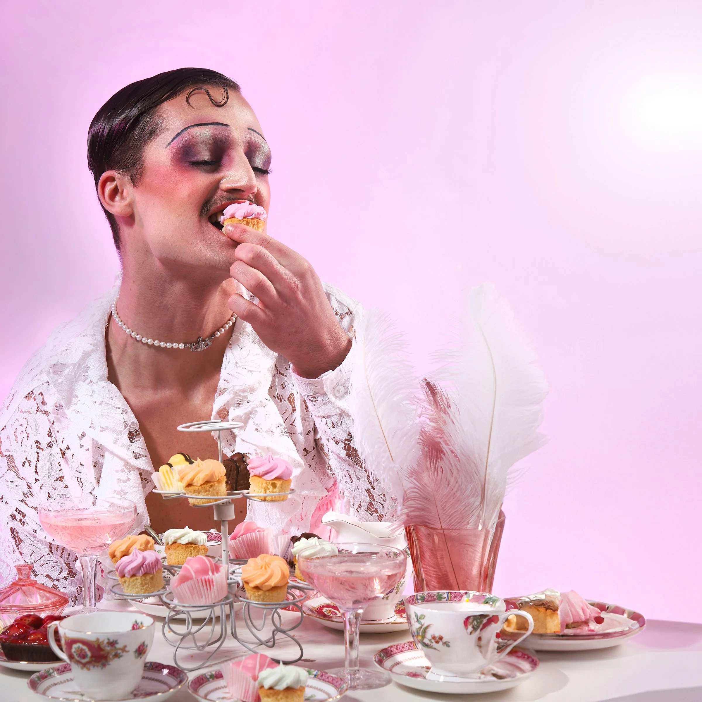 'Let them eat cake' HMUA: Tabitha Bell • Model: George