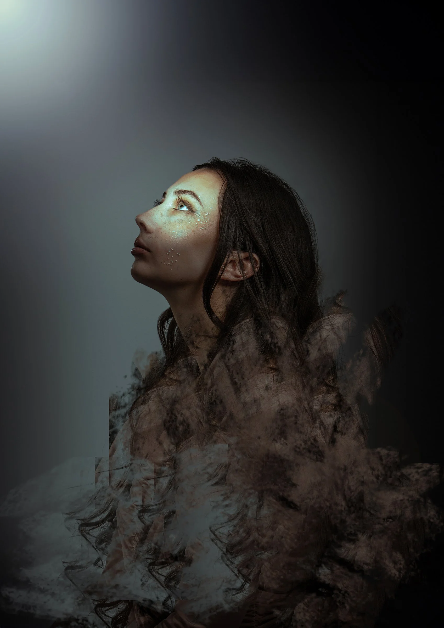 'And something hypnotized' MUA: Fiona Hartono • Model: Neenkat