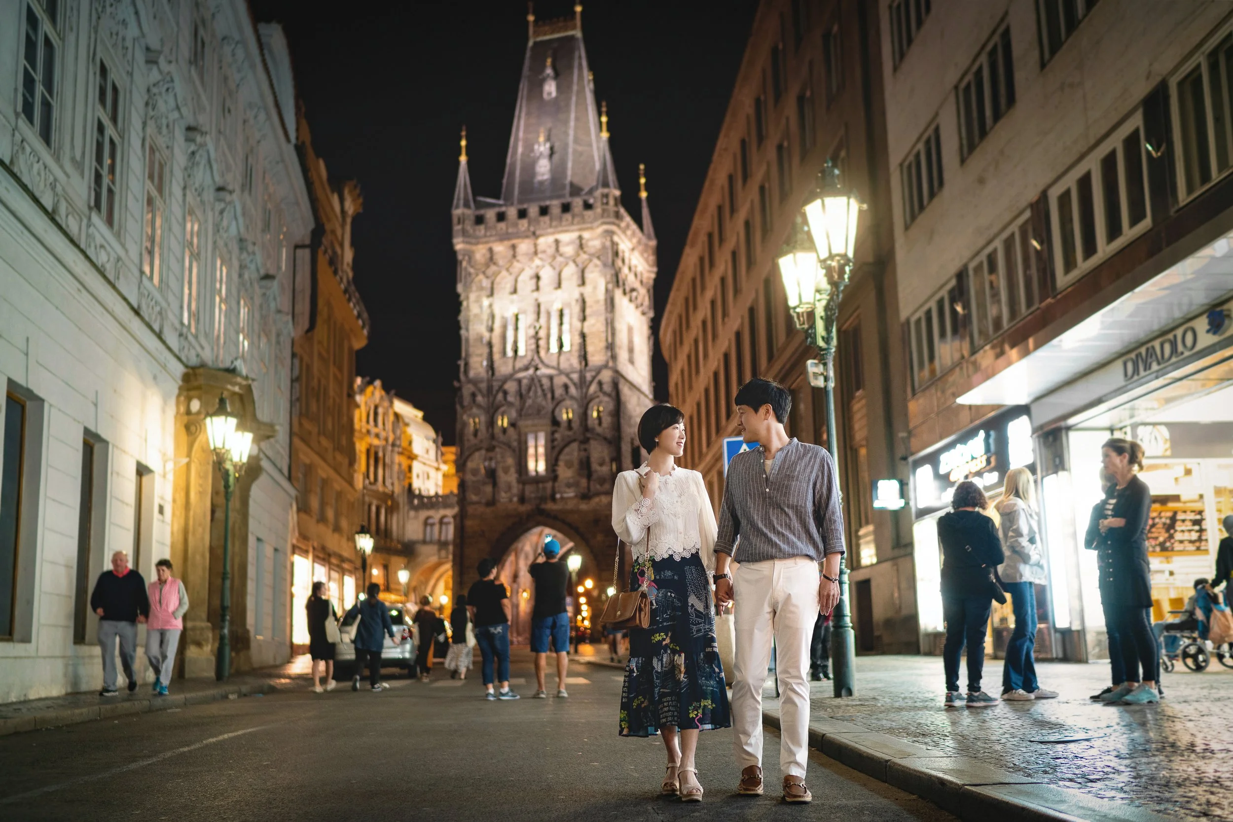 프라하스냅_안나그라피_구시가지야경