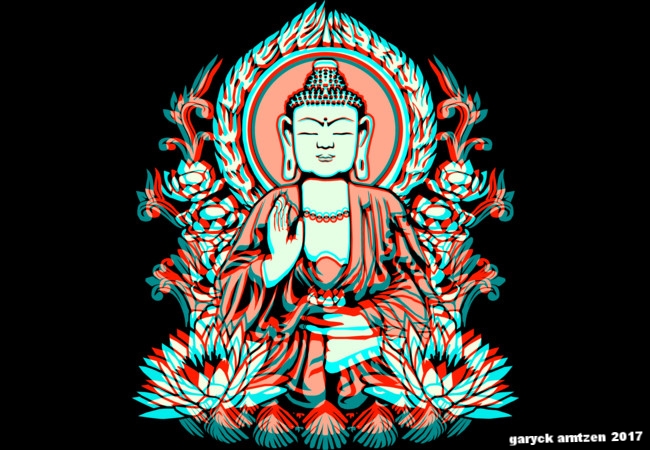 Siddhartha Buddha Glitch