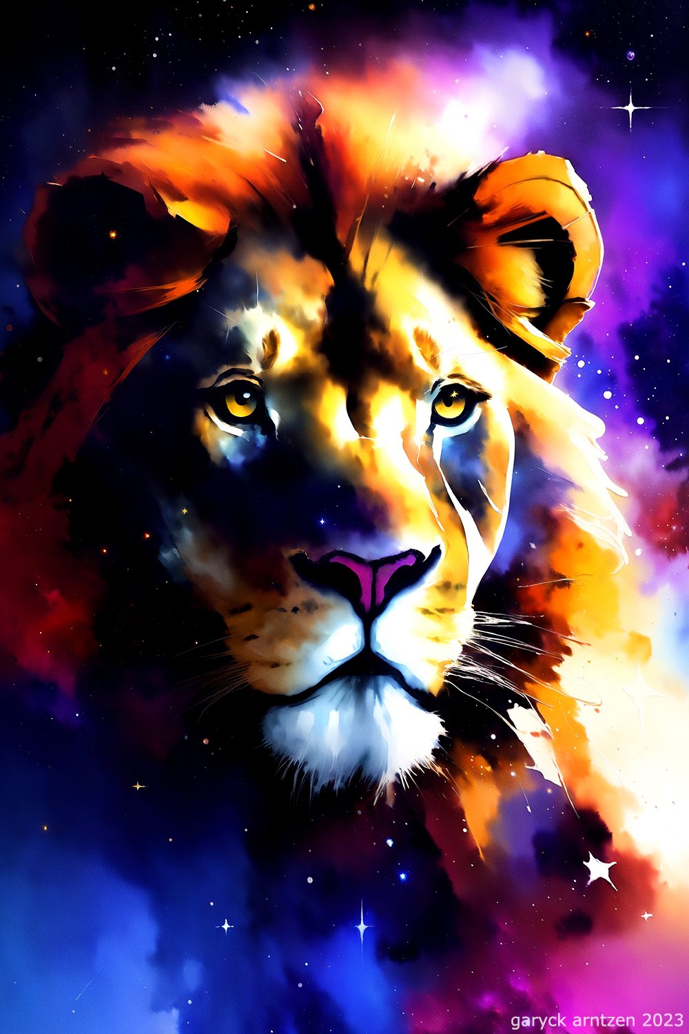 Cosmic Lion