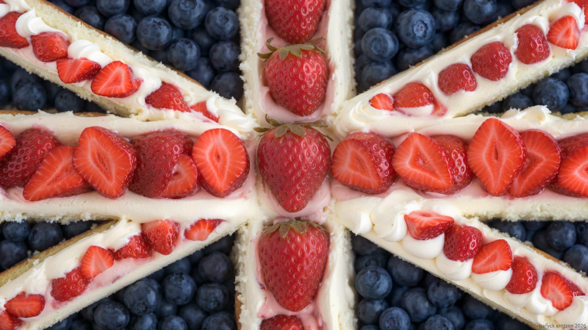 British Strawberry Cream Flag