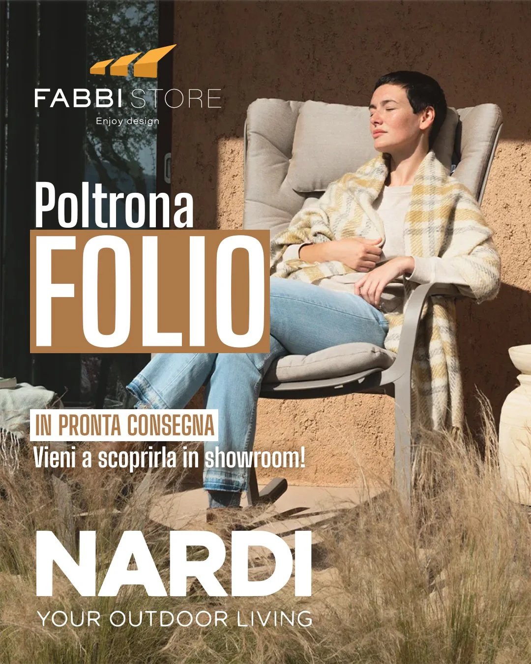 ✨ Comfort che si vede, relax che si prova!

La poltrona Folio di Nardi &egrave; molto pi&ugrave; di una seduta: &egrave; un invito a fermarsi, distendersi e godersi l&rsquo;outdoor con stile grazie al suo design avvolgente e alle linee eleganti.

💥 